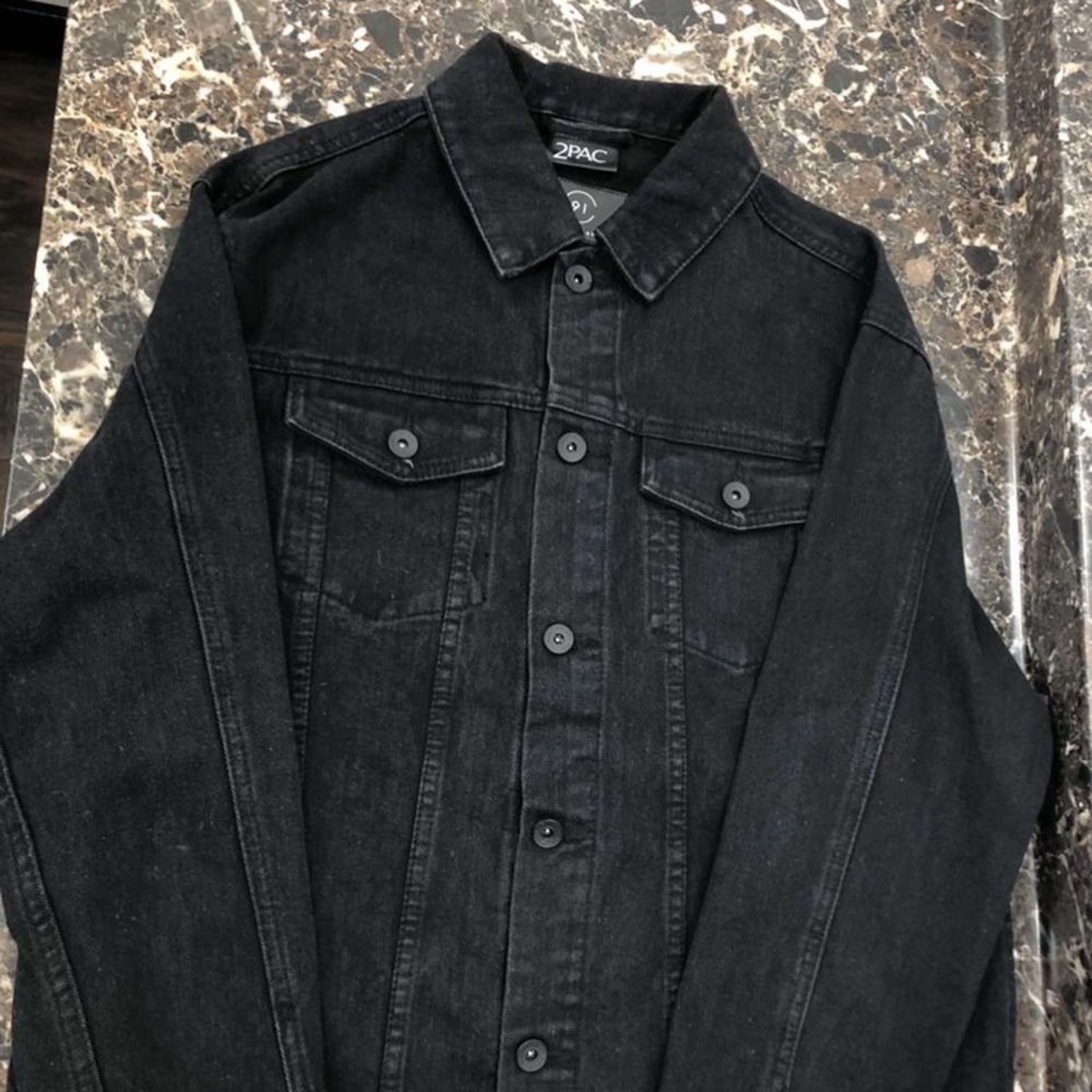 Tupac Shakur denim jacket